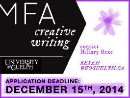 University of Guelph Creative Writing